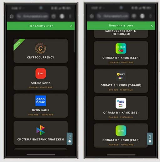 Способы оплаты в казино Play Fortuna